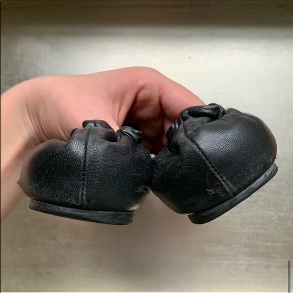 TORY BURCH medallion leather Reva ballet flats with logo - Picture 8 of 14